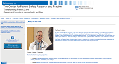 Desktop Screenshot of patientsafetyresearch.org